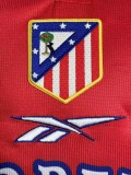 1999-00  Mens Atletico Madrid  home Retro  soccer jersey