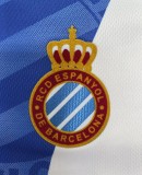 1999-00 Spain Home Retro blue white Soccer Jersey