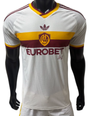 2026-27 Mens Roma  away Player version white soccer Jersey