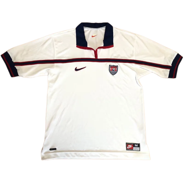 1998 USA Home Retro Soccer Jersey