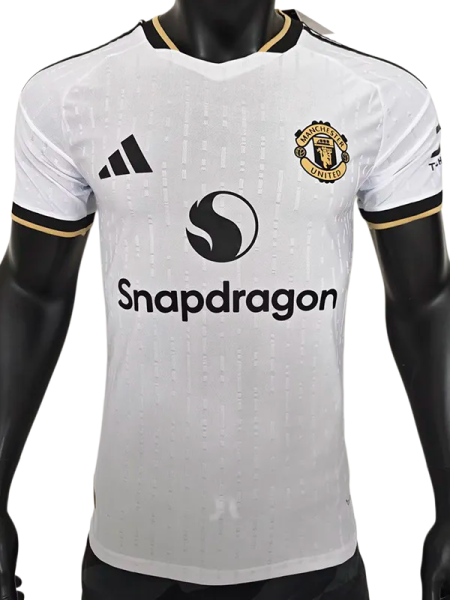 2026-27  Manchester United White Player Version  Soccer Jersey