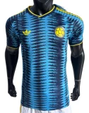 2026-27 Mens Colombia away blue  Player version soccer jersey