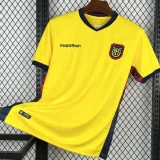 2026-27 Mens Ecuador home yellow Soccer Jersey