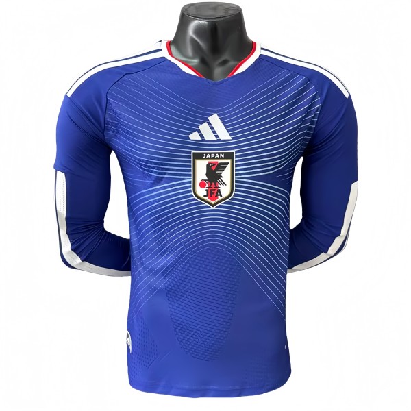 2026-27 Mens Japan home Player Version long sleeve Soccer Jersey