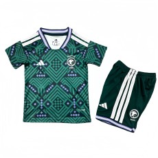2026-27 Kids Saudi Arabia home green soccer jersey