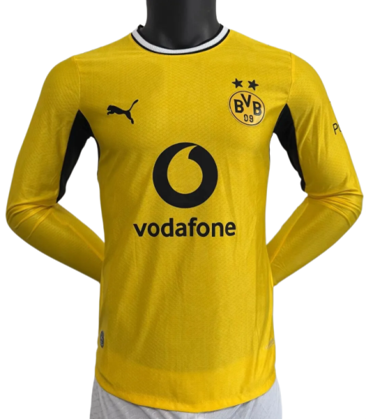 2026-27 Mens Borussia Dortmund home  Long Sleeve Player Version soccer Jersey