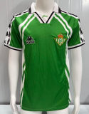 1997-98 Mens Real Betis away Retro Soccer Jersey