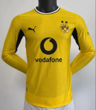 2026-27 Mens Borussia Dortmund home  Long Sleeve Player Version soccer Jersey