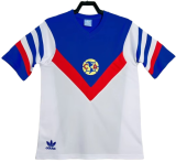 1987 Mens  Club America away Retro soccer  Jersey