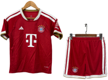 2026-27 Kids  Bayern Munich home red soccer  jersey