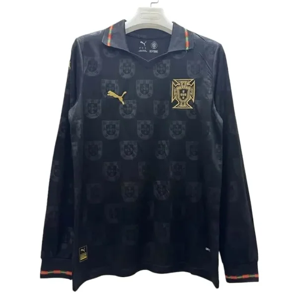 2026-27 Mens Portugal Special Edition black Long Sleeve soccer Jersey