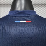 2024-25 Mens PSG  Home Player  version Soccer Jersey （Have two Stars⭐⭐)