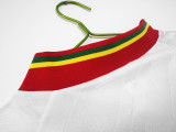 1992-94 Mens Portugal Retro Away  white soccer Jersey
