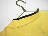 2002 Mens Scotland Retro  Away  yellow soccer Jersey