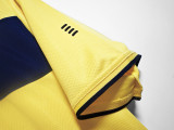 2002 Mens Scotland Retro  Away  yellow soccer Jersey