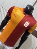 2025-26 Mens Galatasaray home Red Yellow Player soccer jersey