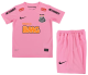 2013 KIDS Santos Retro pink soccer jersey