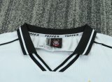 1999-00 Kids Corinthians home retro white Soccer Jersey