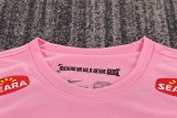 2013 KIDS Santos Retro pink soccer jersey