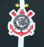 1999-00 Kids Corinthians away retro black Soccer Jersey