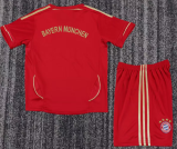 2012-13 Kids  Bayern Munich retro home red soccer  jersey