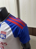 2026-27 Lyon Home Player Version Soccer Jersey