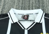 1999-00 Kids Corinthians away retro black Soccer Jersey