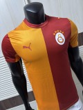 2025-26 Mens Galatasaray home Red Yellow Player soccer jersey