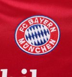 2003-04 Kids Bayern Munich retro home red soccer  jersey