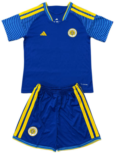 2026-27 Kids Curacao(curaçao) home blue Soccer Jersey