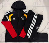 2026-27 Mens Germany black Hoodie Jacket Tracksuit F646#