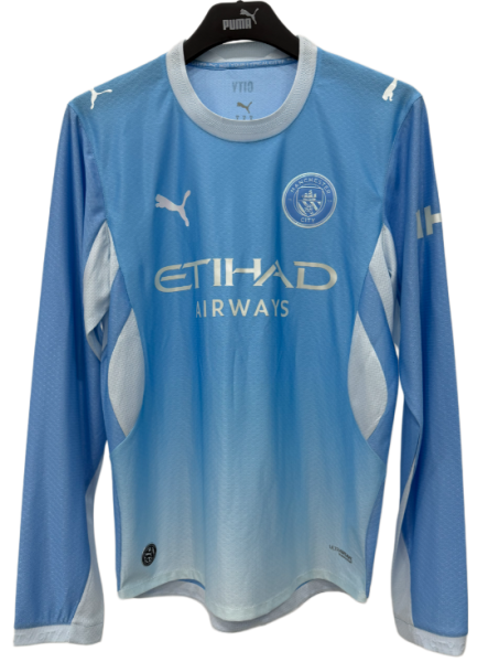 2026-27 Manchester City Home Long Sleeve Version Soccer Jersey