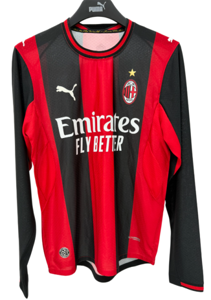 2026-27 AC Milan Home Long Sleeve Soccer Jersey