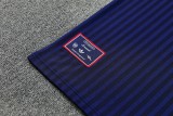 2025-26 Mens Arsenal royal blue vest Training Short Suit
