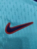 2026-27 Barcelona  away Turquoise Player Version Soccer Jersey