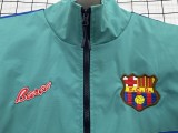 1995-97 Barcelona green Retro Windbreaker