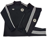 2026-27 Germany dark gray Kids Half Pull Tracksuit E26086#