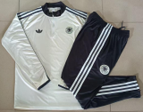 2026-27 Germany beige Kids Half Pull Tracksuit E26085#