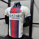 2026-27 Mens PSG away white Player version Soccer Jersey