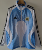 2006 Mens Argentina white blue Windbreaker