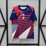 2025/26 FC Bayern Munich Pre-Match Training Short Sleeve Fan Version Soccer Jersey