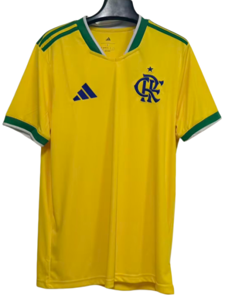 2026-27 Mens Flamengo Special Edition yellow soccer Jersey