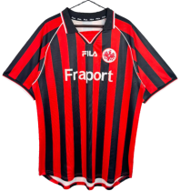 2003-04 Frankfurt Home Retro red Soccer Jersey