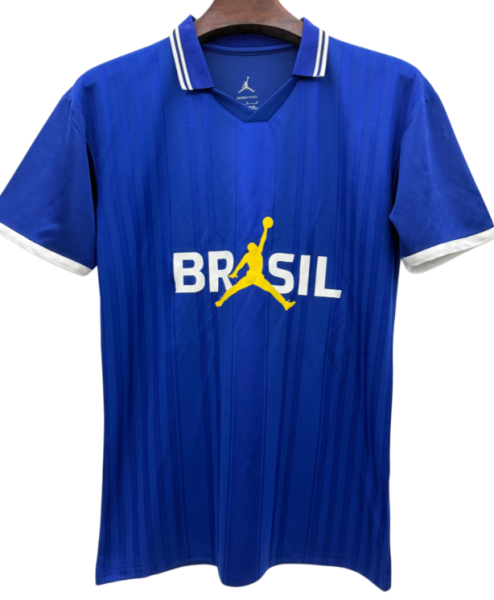 2026-27 Mens Brazil blue Casual Edition soccer jersey