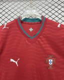2026-27 Mens  Portugal home red soccer jersey
