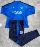 2026-27 Mens Inter Milan  blue Half pull Training Suit