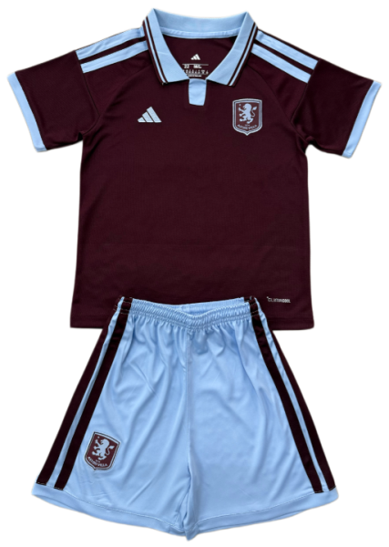 2026-27 Kids Aston Villa home soccer Jersey