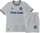 2026-27 Marseille home white Training Short Suit