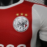 2026-27 Mens Ajax  home Red Player version soccer Jersey