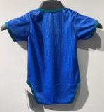 2026-27 Brazil Baby blue Infant Crawl Suit